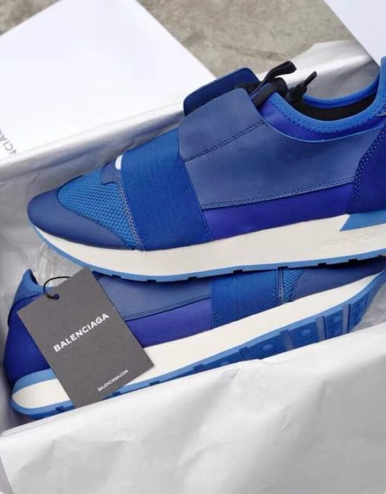 blue balenciaga runners