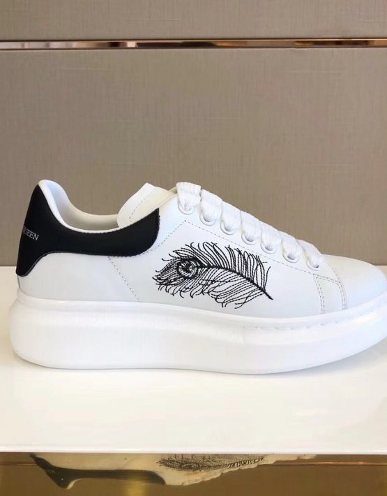 alexander mcqueen feather sneakers
