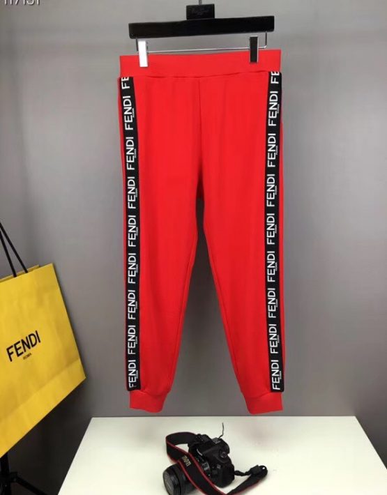 red fendi tracksuit