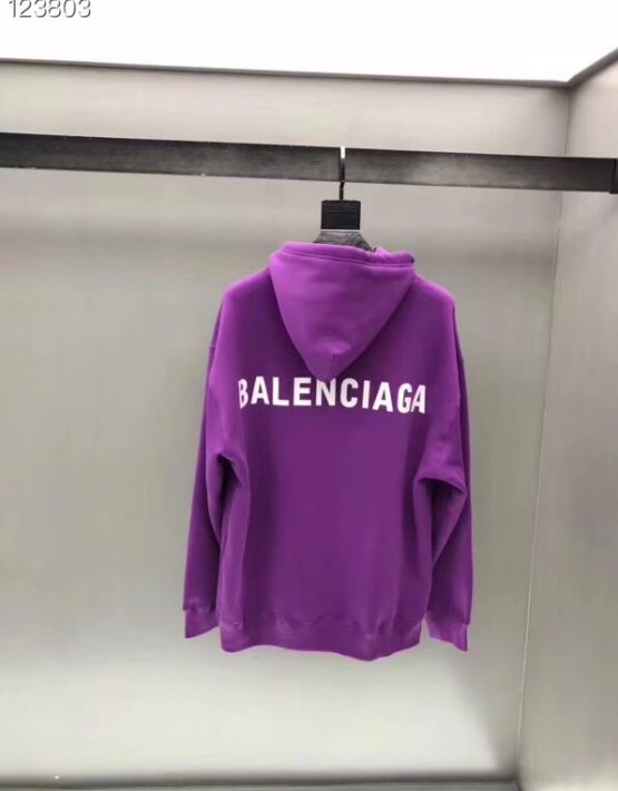 balenciaga hoodie purple