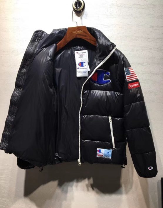 jacket champion x supreme