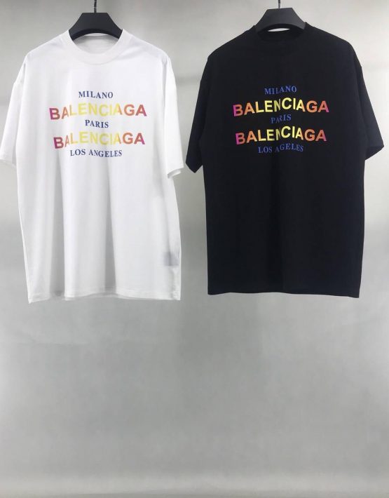 balenciaga black tee