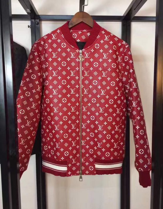 Supreme x LV Jacket Red – Billionairemart