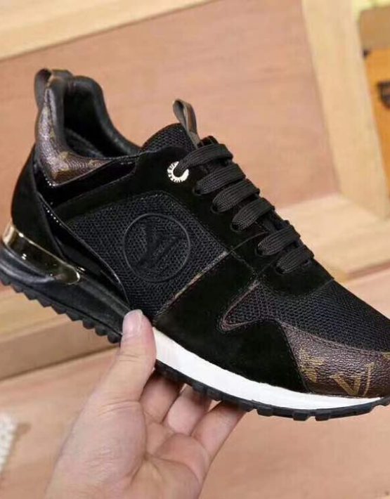 louis vuitton runners black