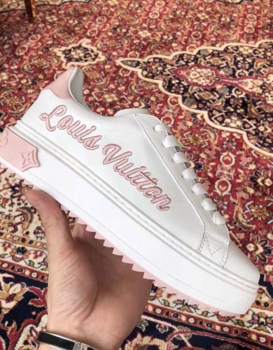 louis vuitton pink sneakers