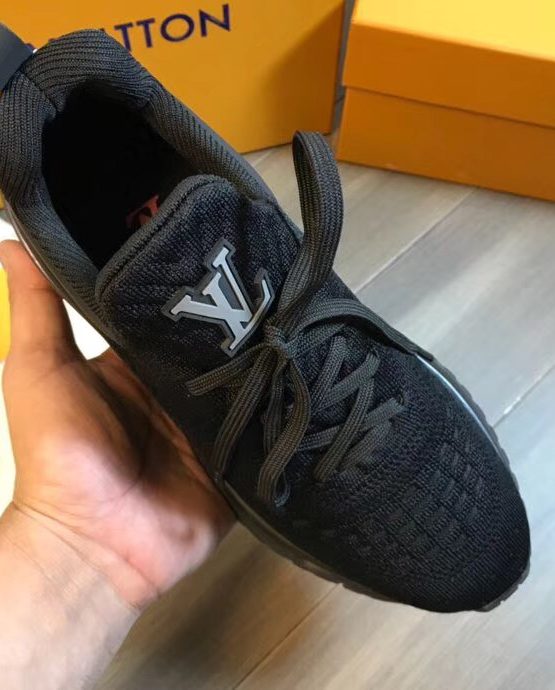 louis vuitton runners black