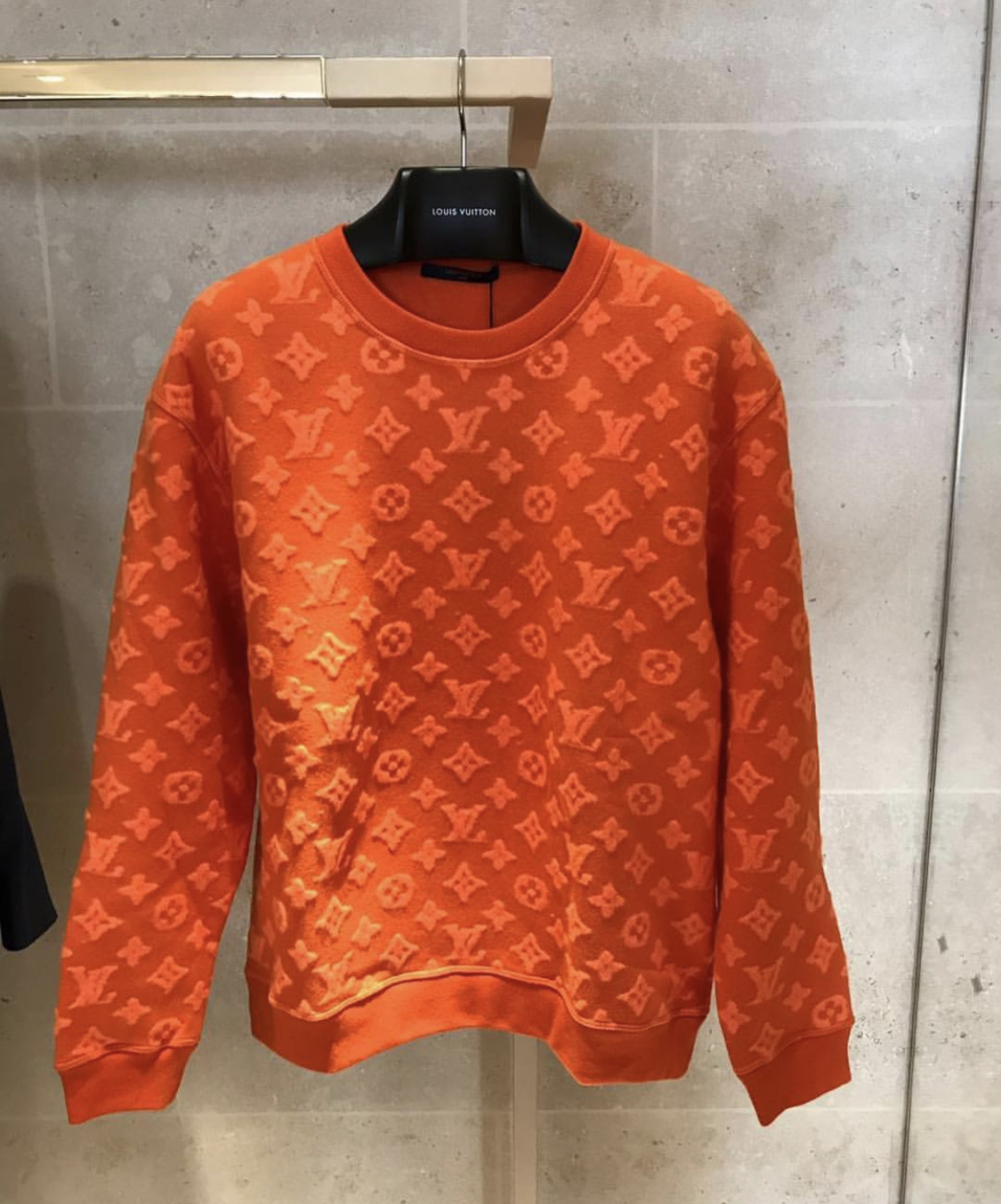 Louis Vuitton MONOGRAM Orange Sweatshirt – Billionairemart