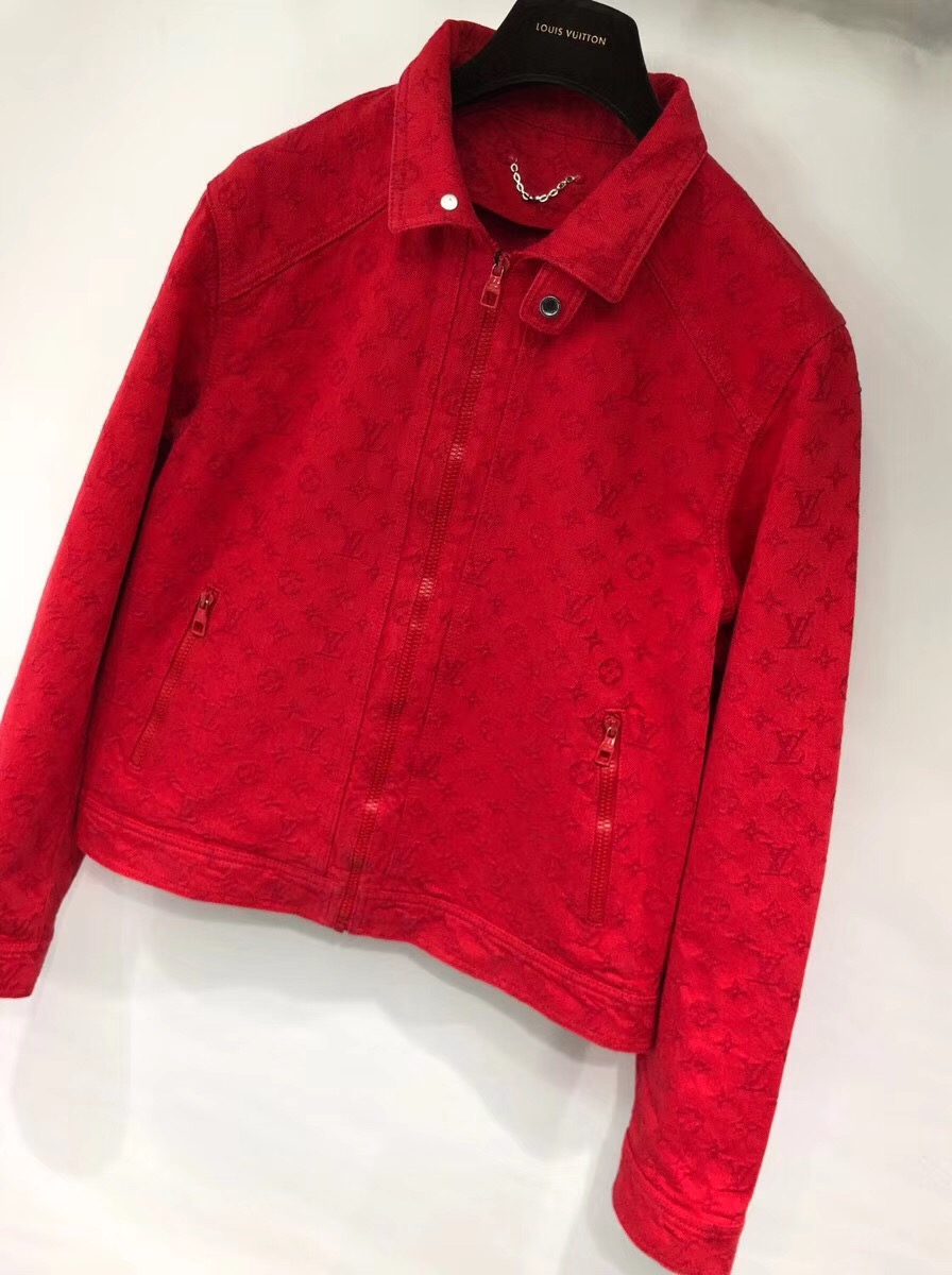 louis vuitton red tracksuit