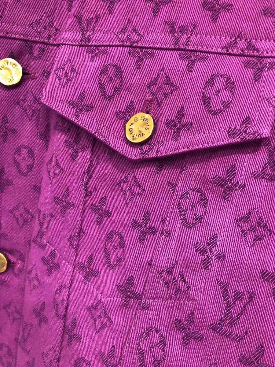 Louis Vuitton Denim Purple Jacket – Billionairemart