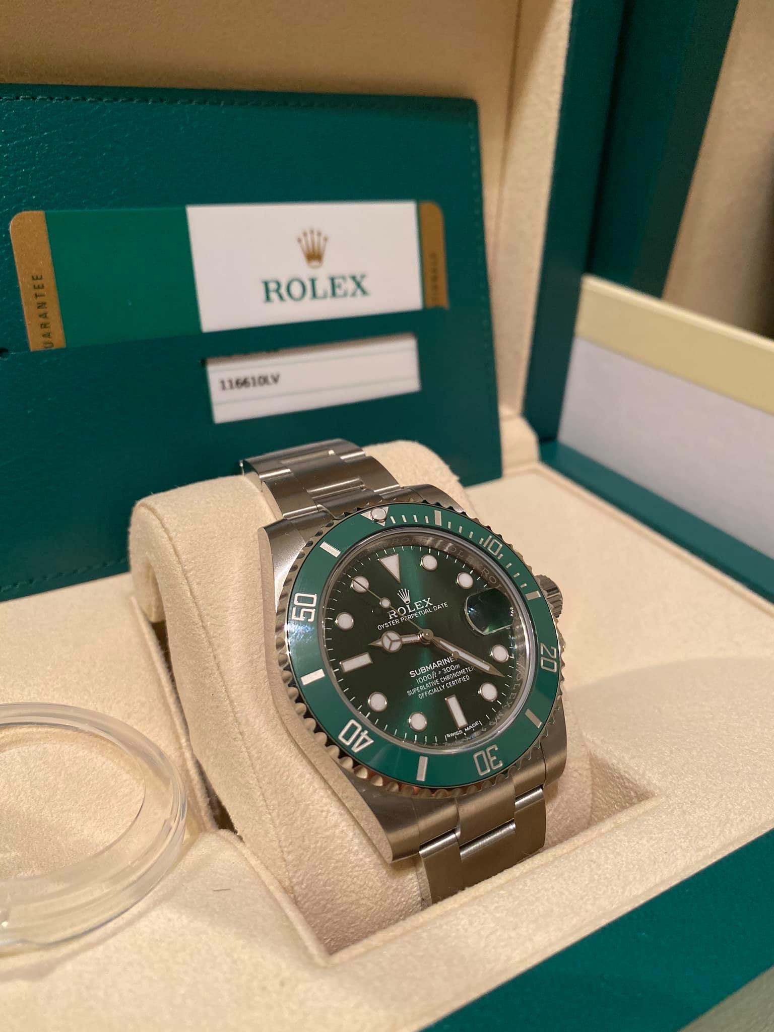 rolex hulk 2019