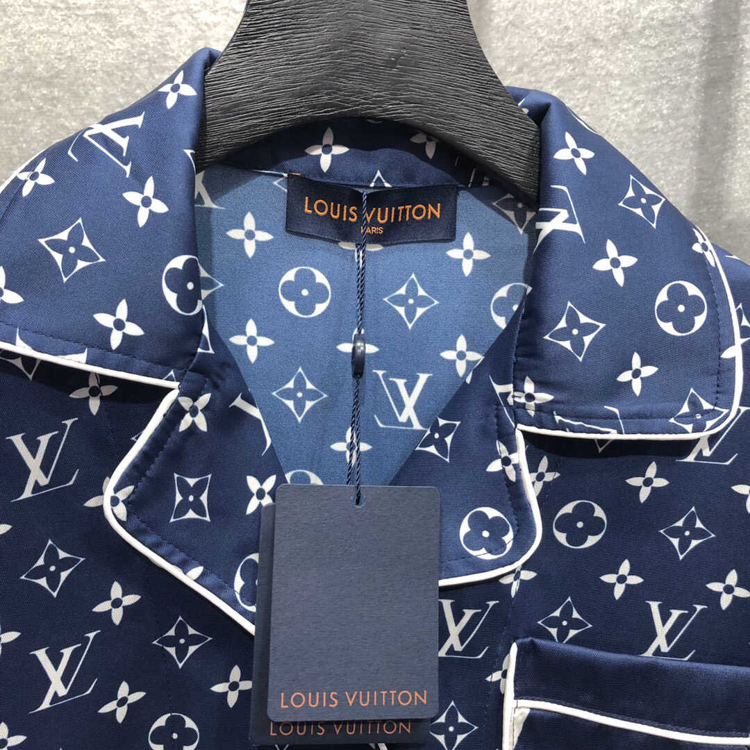 Louis Vuitton Pajamas Silk | semashow.com